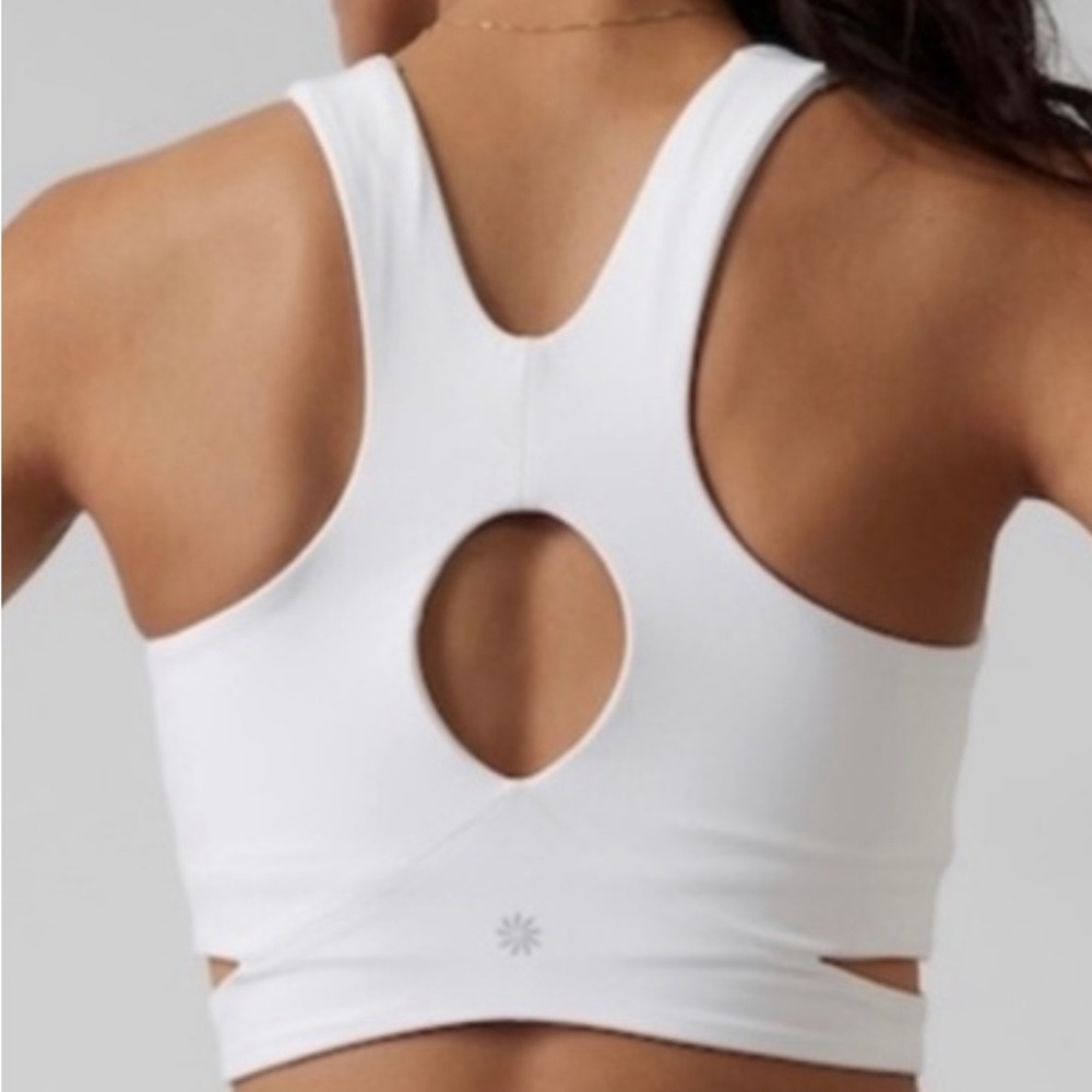 NWT ATHLETA Conscious Cut Out Crop D-DD. Sz S - Picture 11 of 13